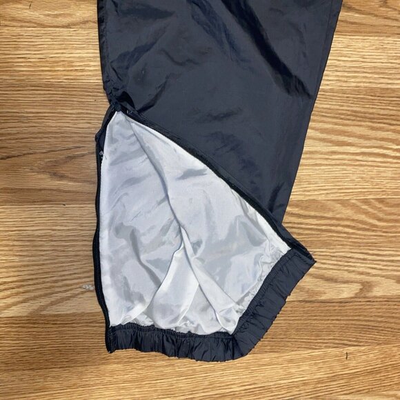 Vtg Wilson Nylon Men Sz L Basketball Ankle Zipper Pants Adjustable Windbreaker - Picture 9 of 13